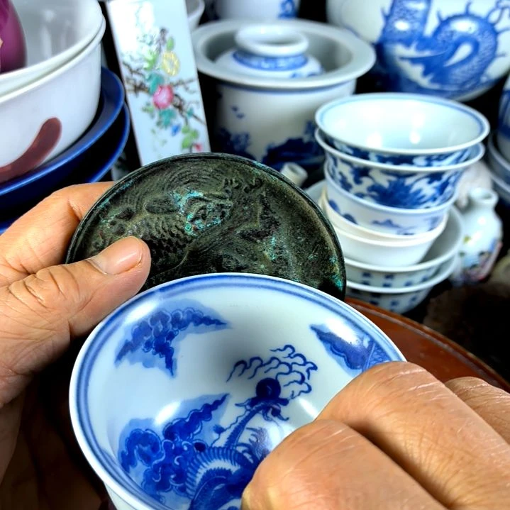 摆件用****3全手工制作的瓷器