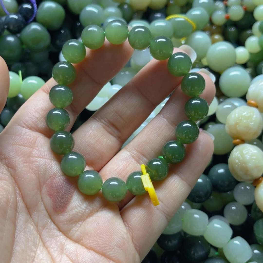 和田玉手链未镶嵌