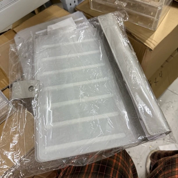 清仓关店【由梨】A4活页必入美甲色板皮质展示板A4新款高级灰活页