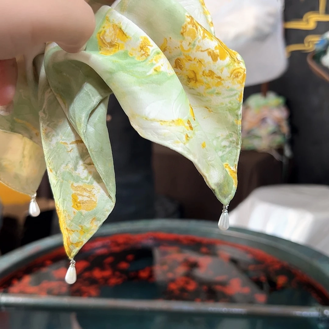 婷***g598珍珠发圈手作