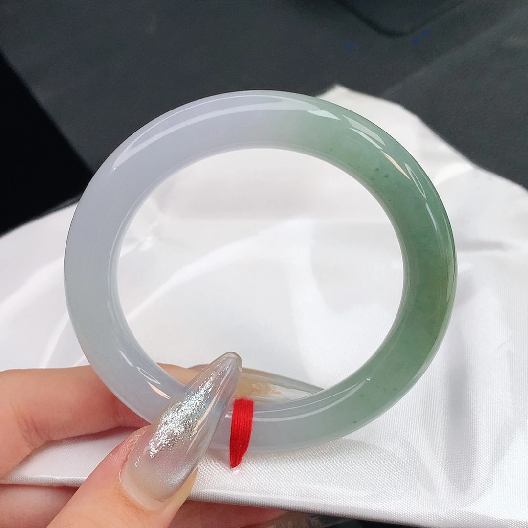 未镶嵌手镯翡翠圆条53