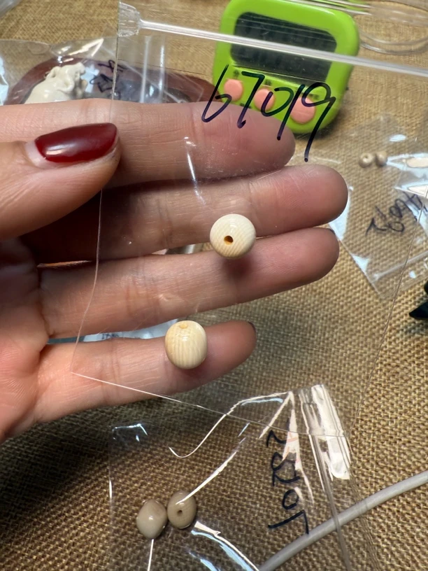 67019猛犸牙老型对珠配饰