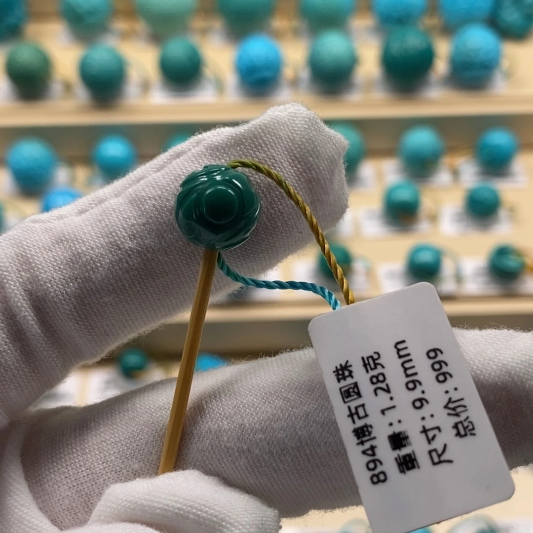 绿松石未镶嵌精品高瓷绿松石哦