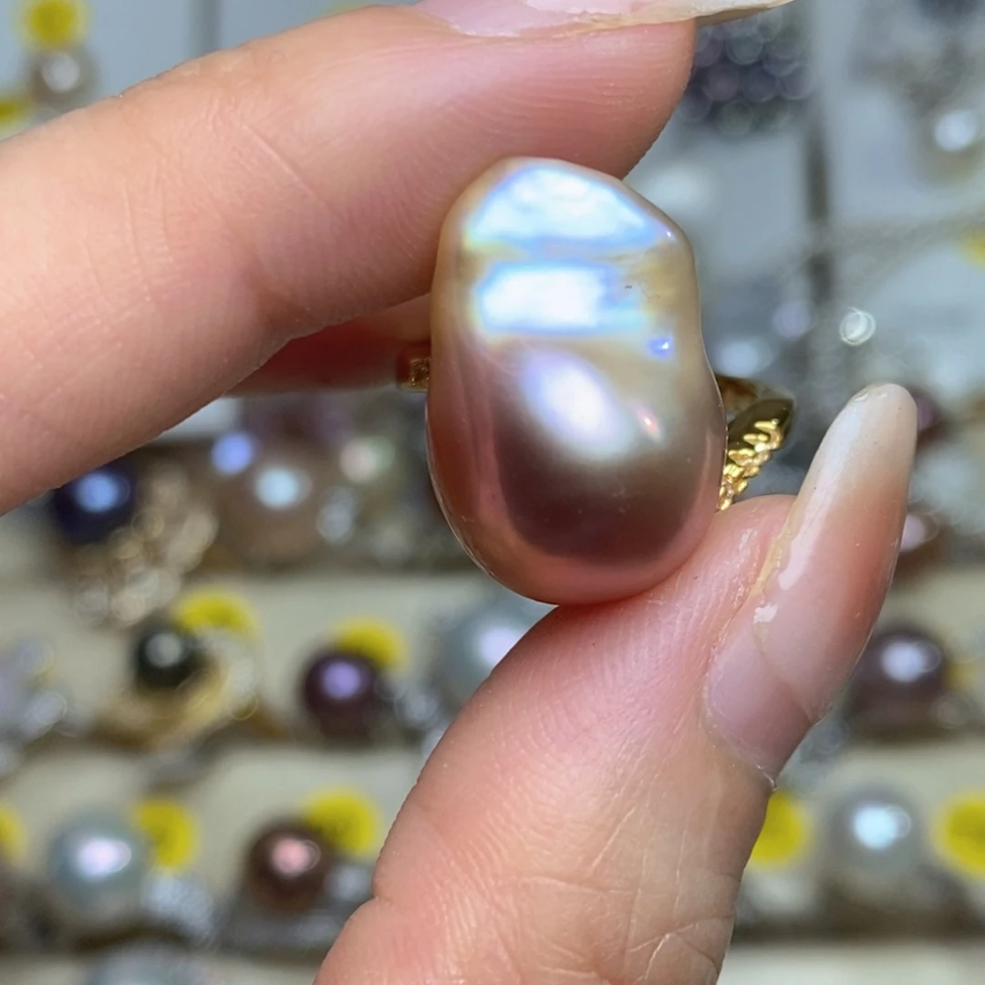 淡水珍珠珠宝奇石未镶嵌