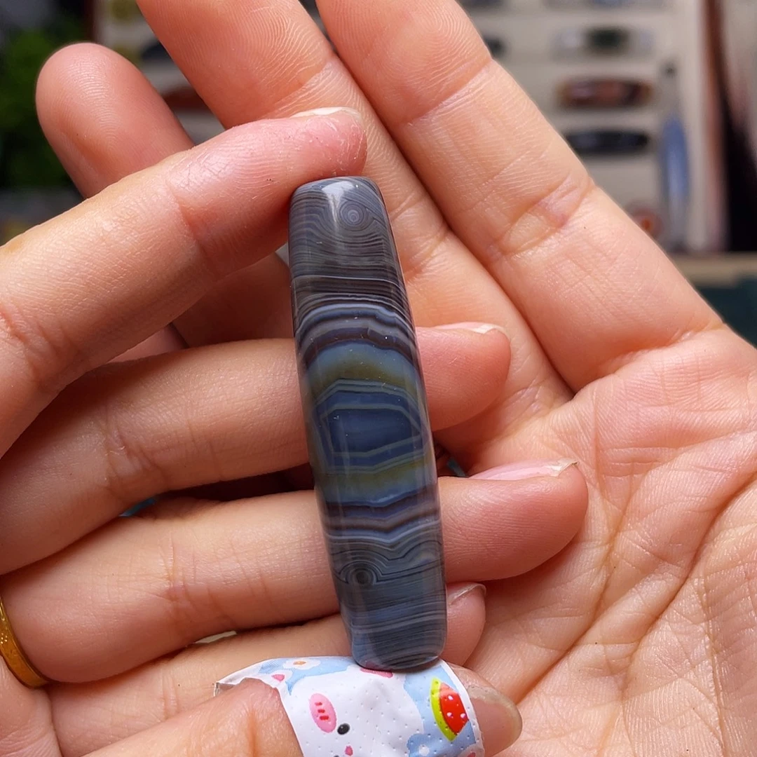 段***未镶嵌玛瑙/玉髓珠宝奇石有冰裂已经沟通