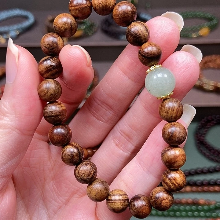 刺猬紫檀（非洲黄花梨）手串/手链0.8