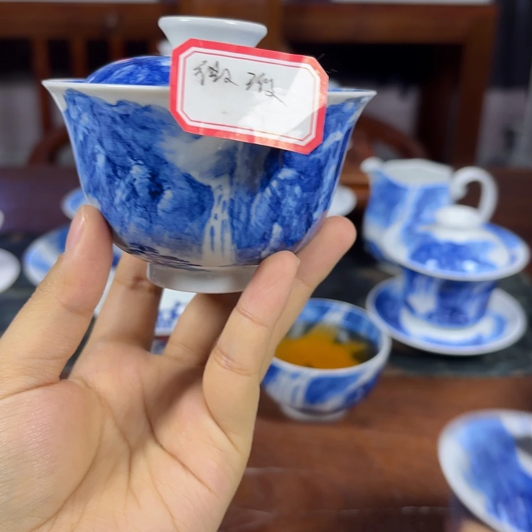 国一王老师手绘山水