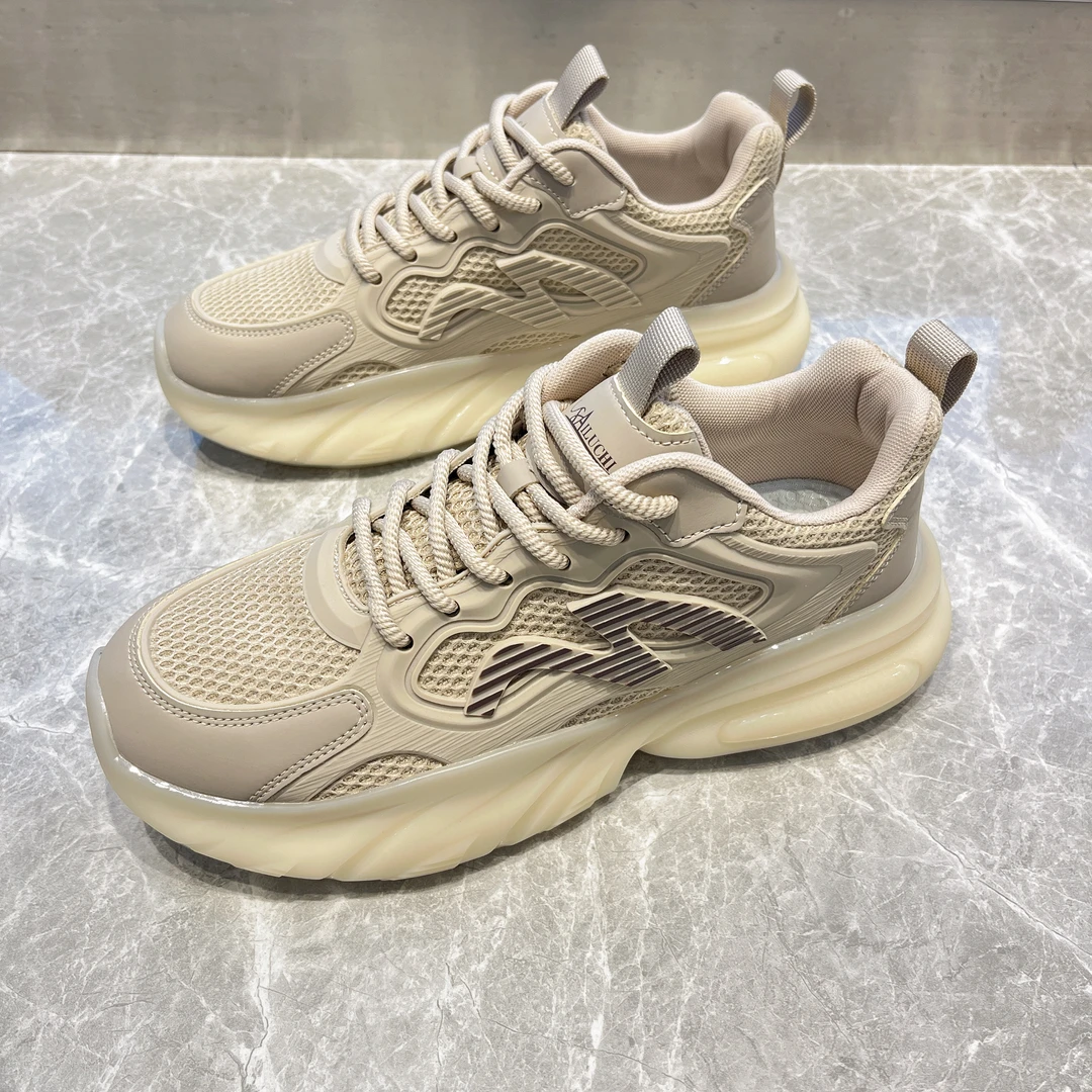 2025年防臭休闲运动网面简约舒适阿甘运动鞋9251