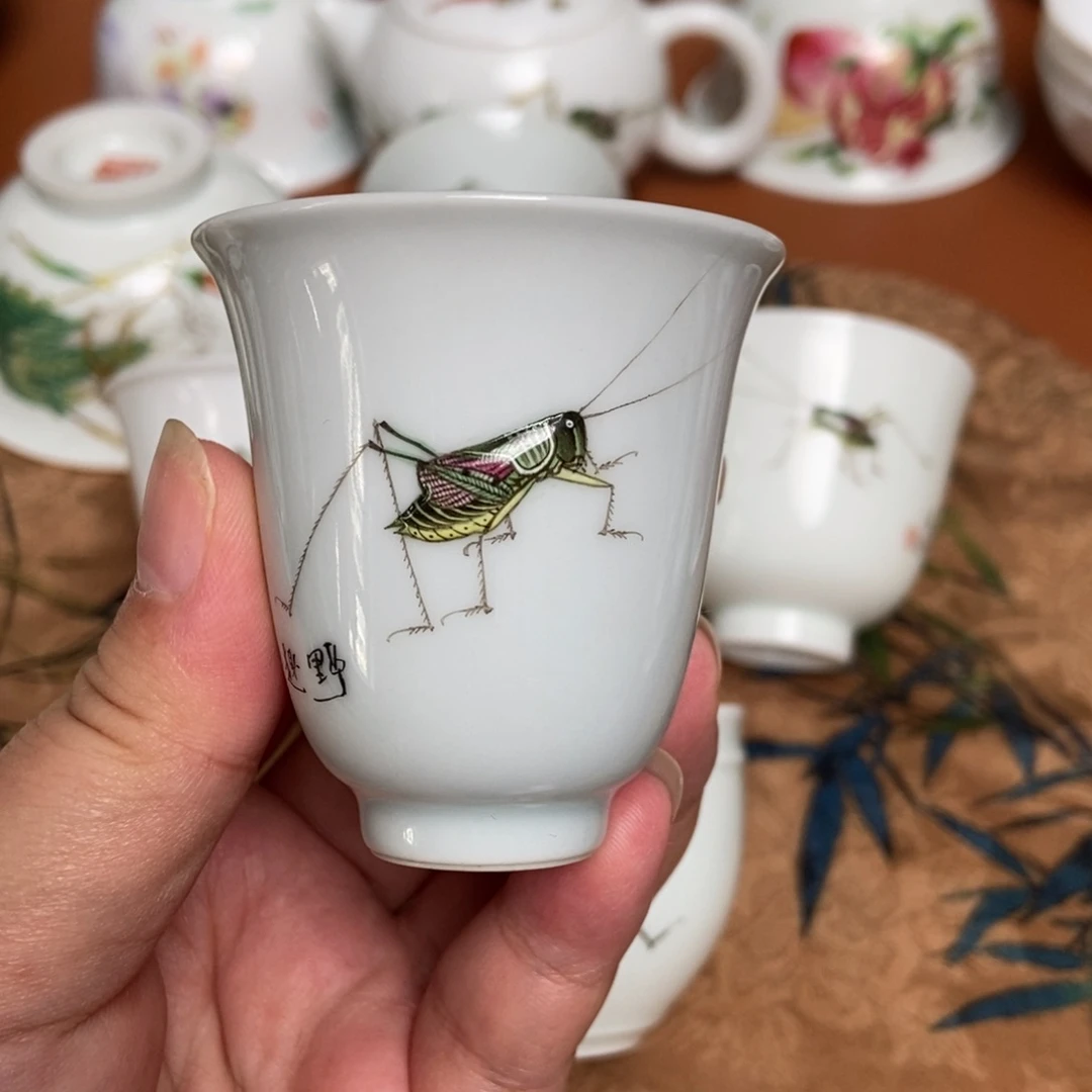 *****黎明东珐琅彩野趣