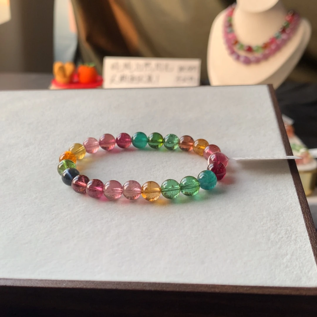 未镶嵌手链碧玺碧玺