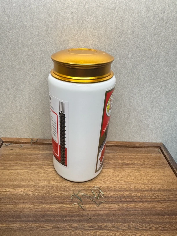 【经典款】手工制作酒瓶改造茶叶罐/储蓄罐(空罐)