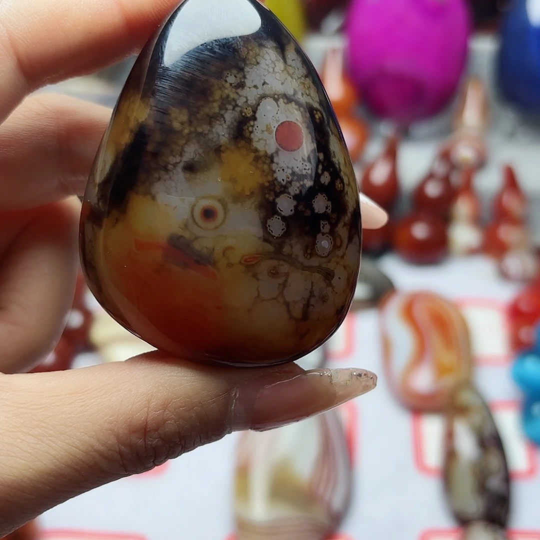 玛瑙/玉髓珠宝奇石未镶嵌老*