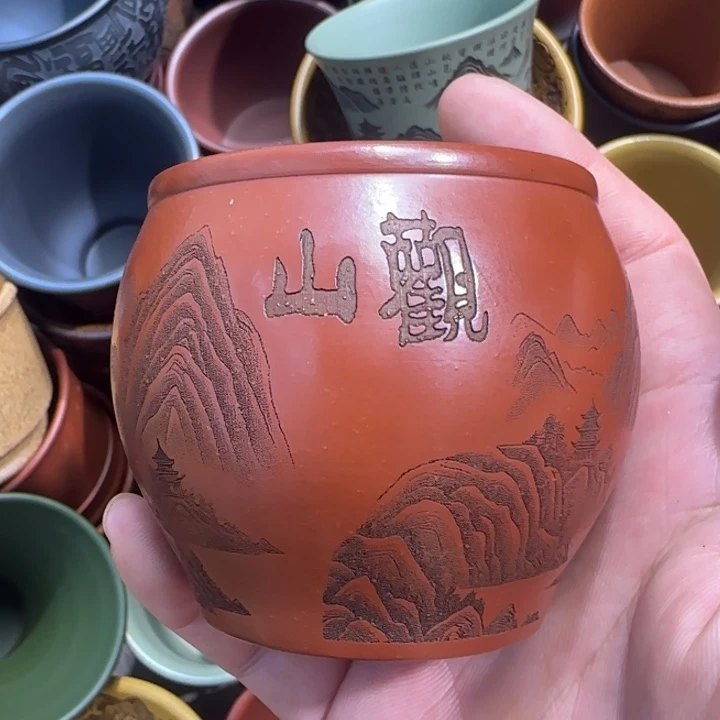茶杯紫砂全手工制作工艺