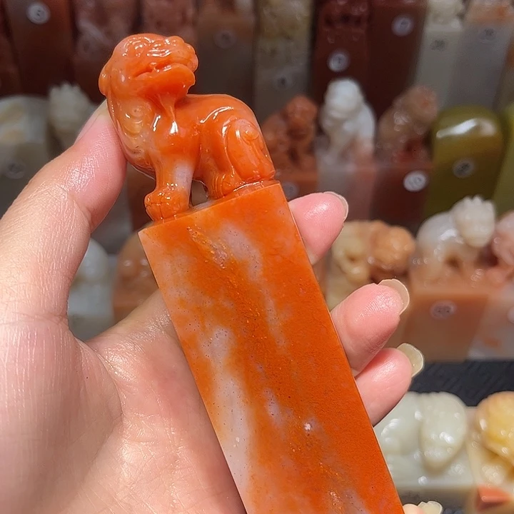 老挝石老挝保利石印章