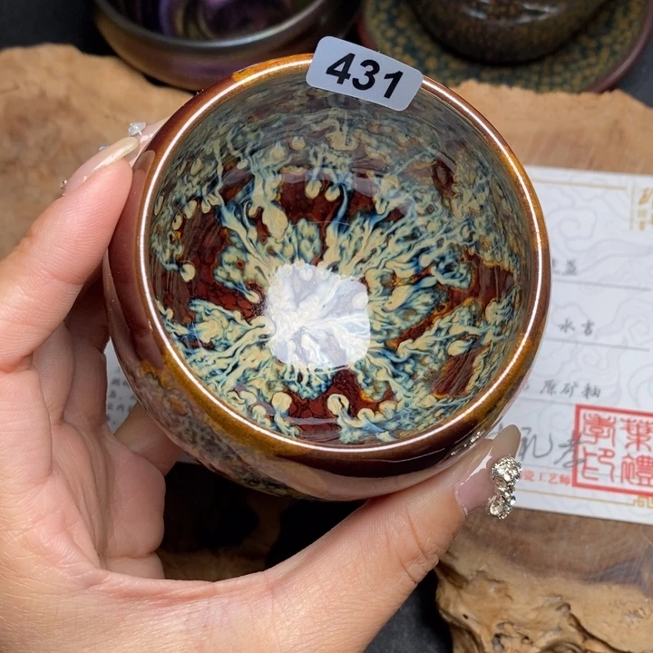 茶盏建窑建盏主人杯431