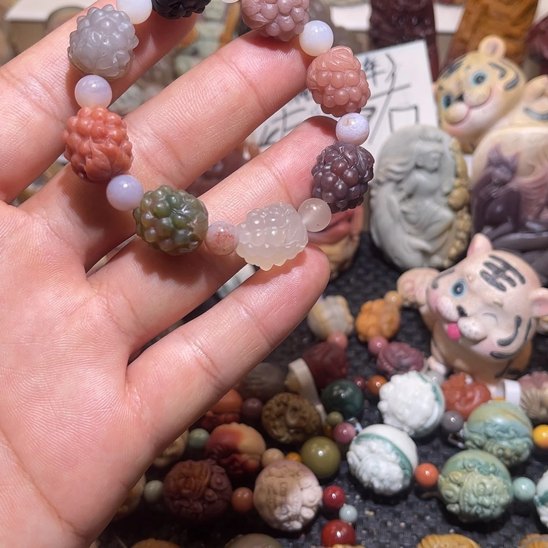 未镶嵌手串石英质玉