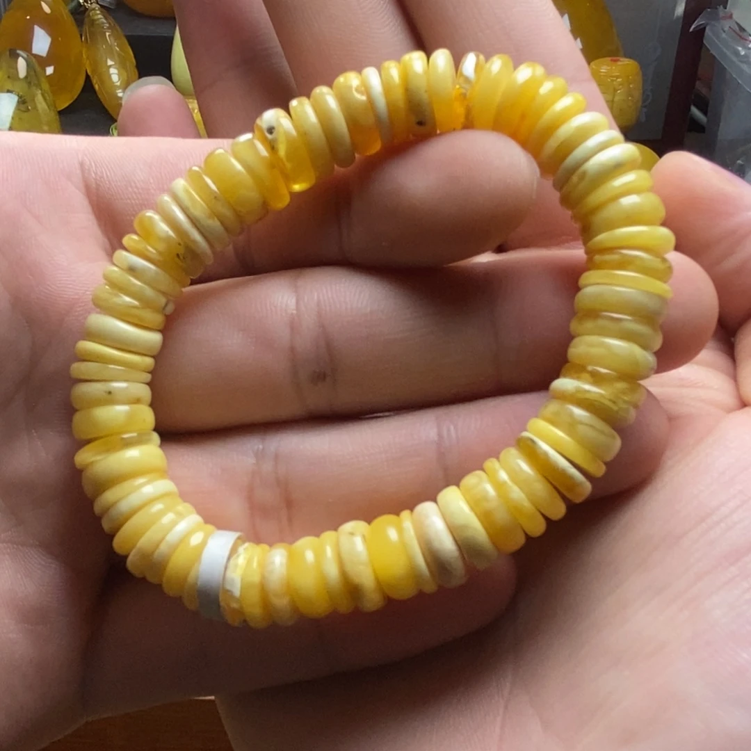 琥珀未镶嵌裸石蜜蜡