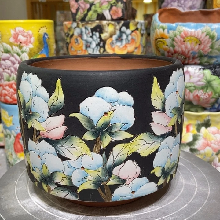 景德镇艺术手绘作品