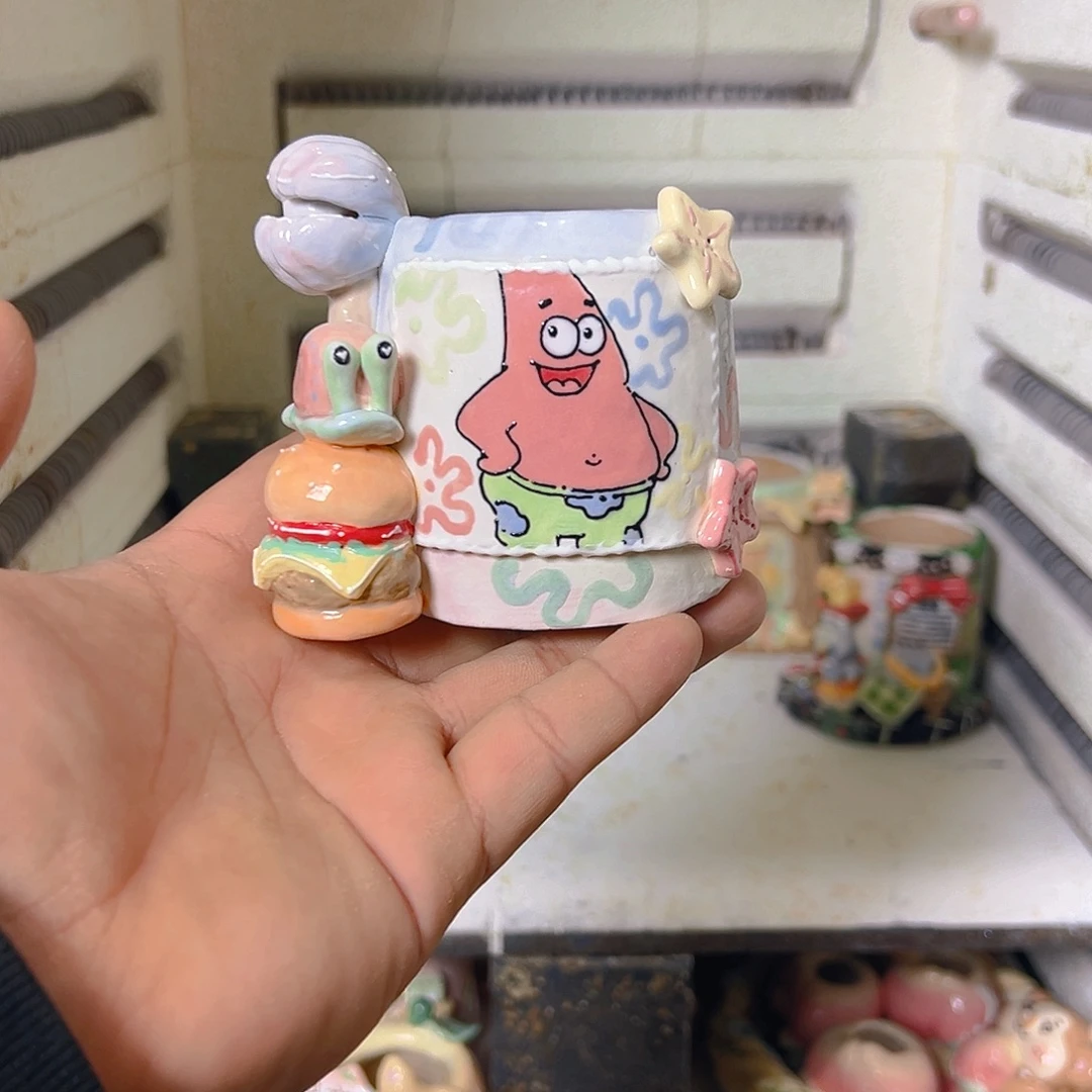 老梧家的手工多肉花盆