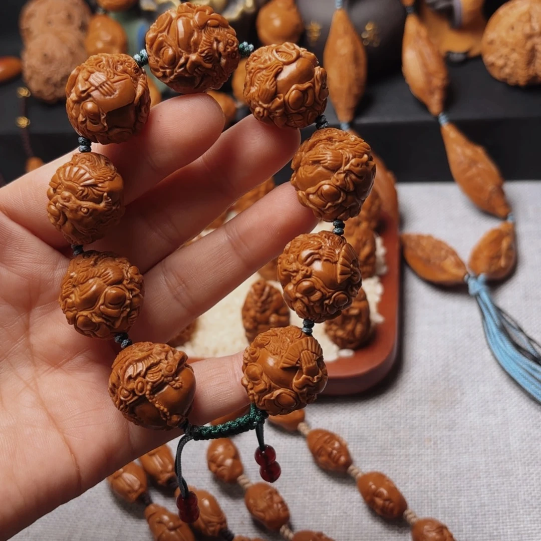手串/手链橄榄核骑兽钟馗