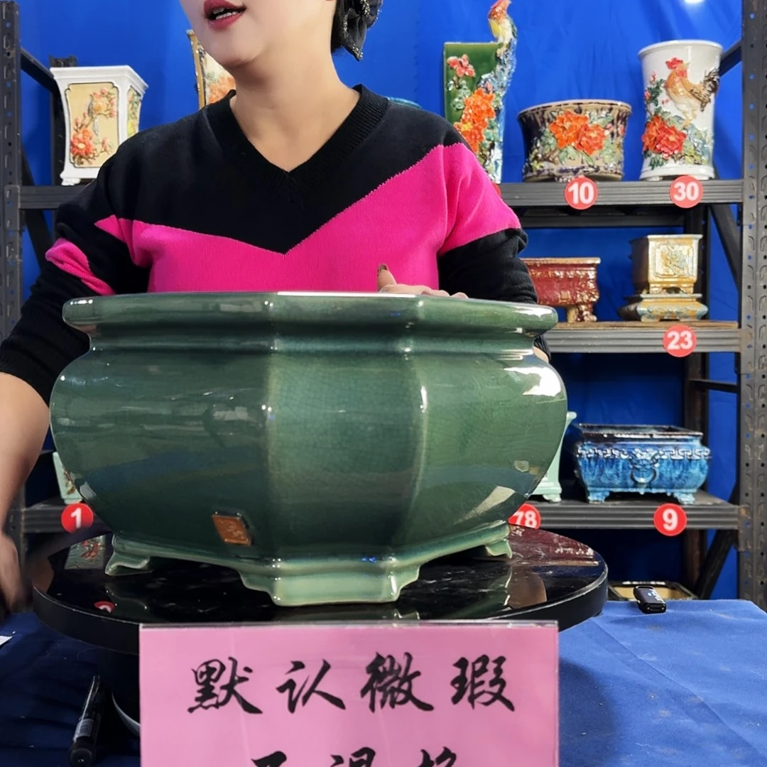 540玉绿微瑕外口30内深15