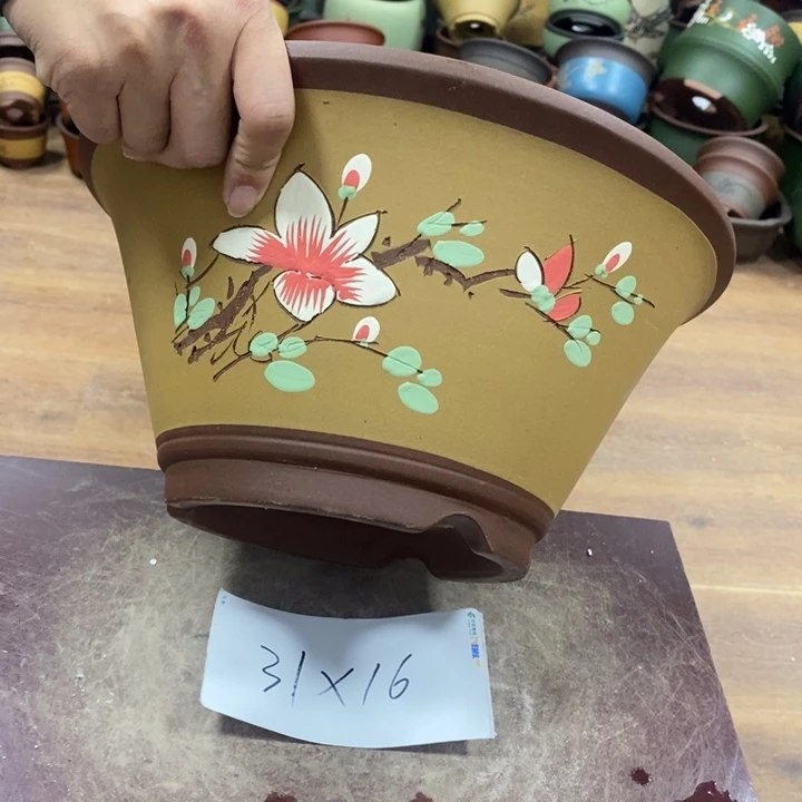 紫砂花盆破损包赔