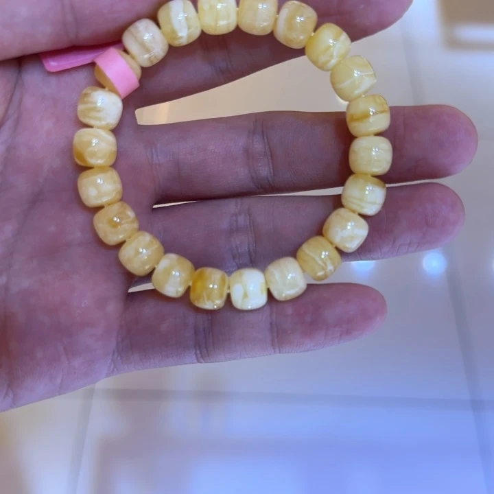 手链琥珀未镶嵌蜜蜡