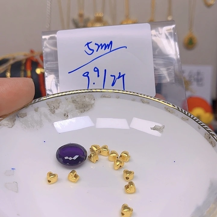 紫晶颈饰银S925镶嵌紫晶925镶嵌24