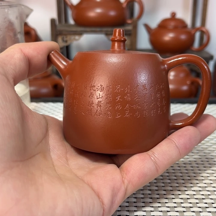 紫砂茶壶原矿紫砂手工制作