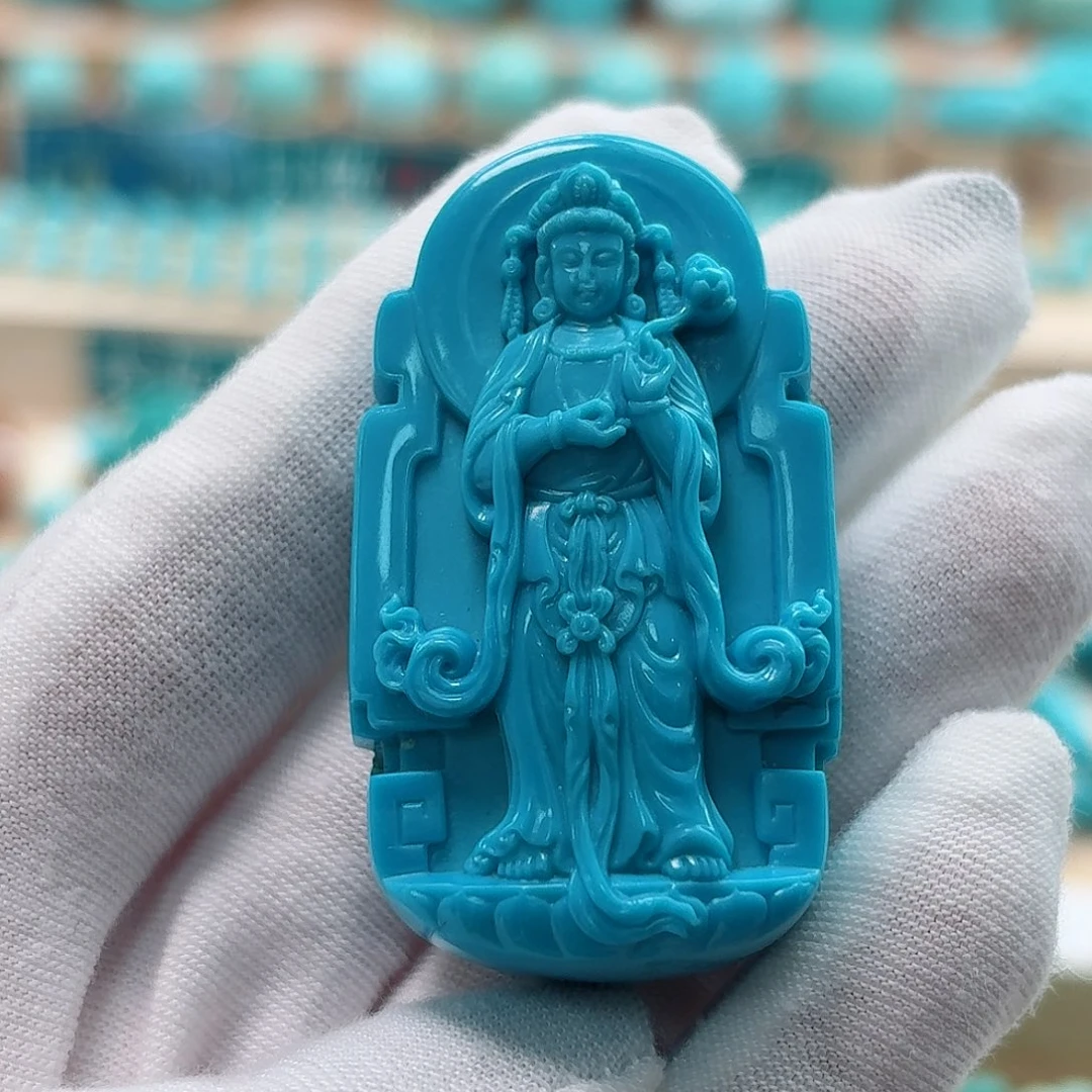 绿松石未镶嵌珠宝奇石