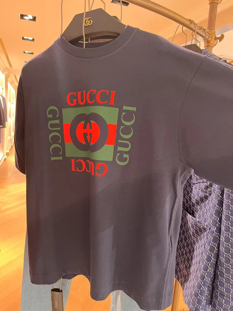 未使用 GUCCI/古驰 时尚万花筒logo短袖