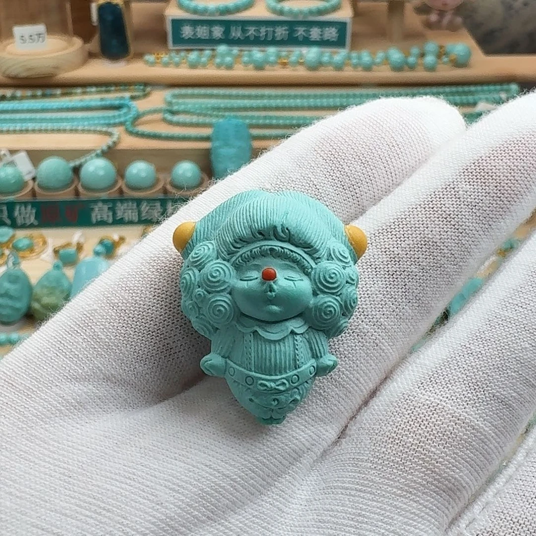 用***7绿松石未镶嵌珠宝奇石