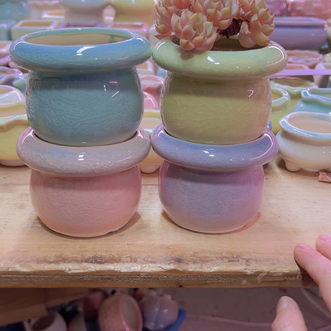 陶瓷花盆当场凑满12包邮