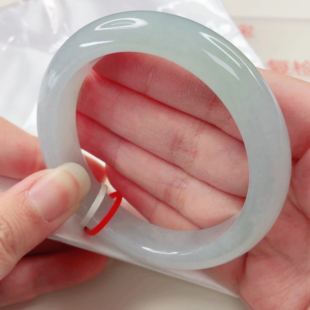 翡翠未镶嵌手镯57.3圈x544