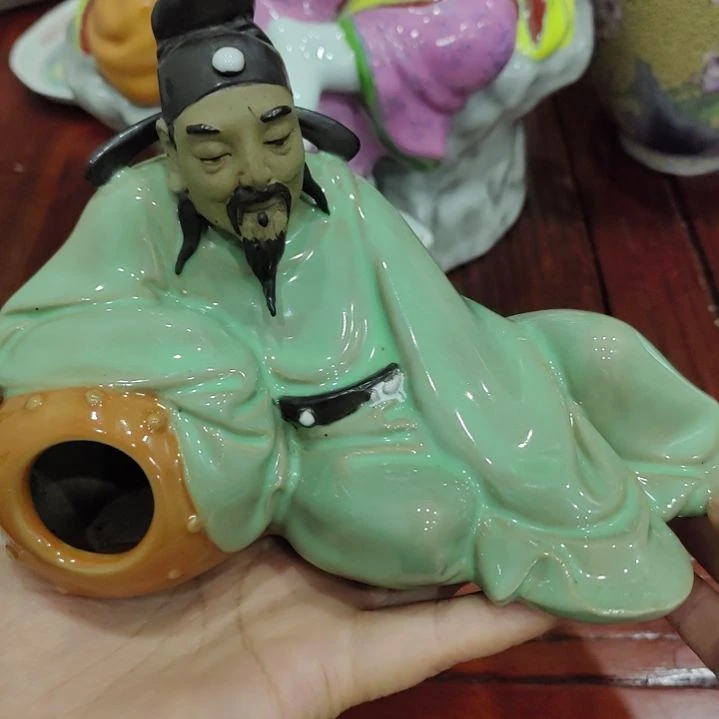 木石湾窑李白醉酒