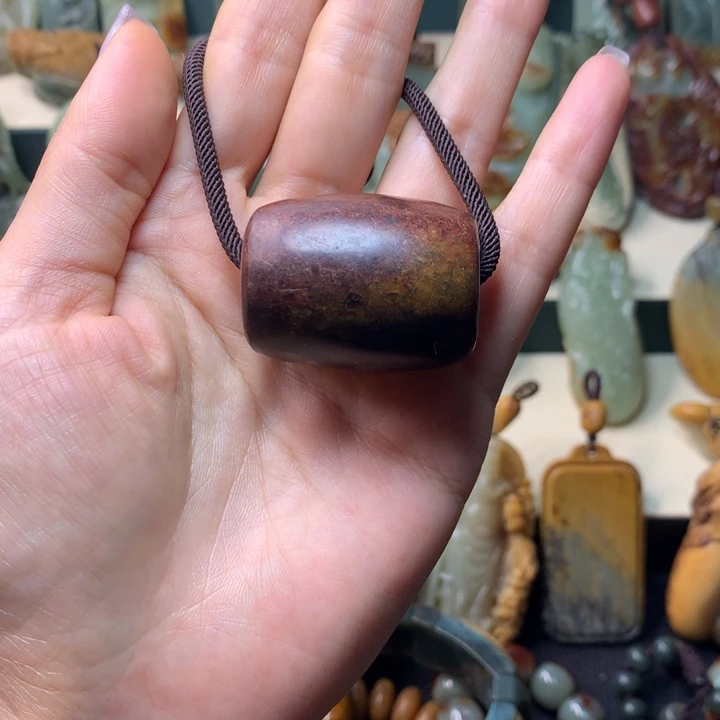 岫岩河磨玉（透闪石质玉）未镶嵌挂件