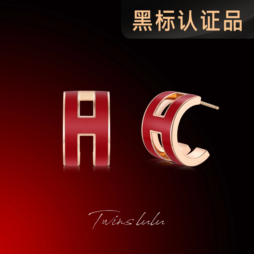 TWINS LULU镀k金春上新2025新款爆款首饰高级感C形耳环TSL2671