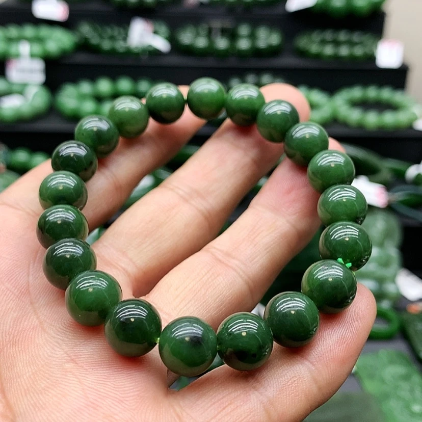 【闪购商品】和田玉（碧玉）手链未镶嵌