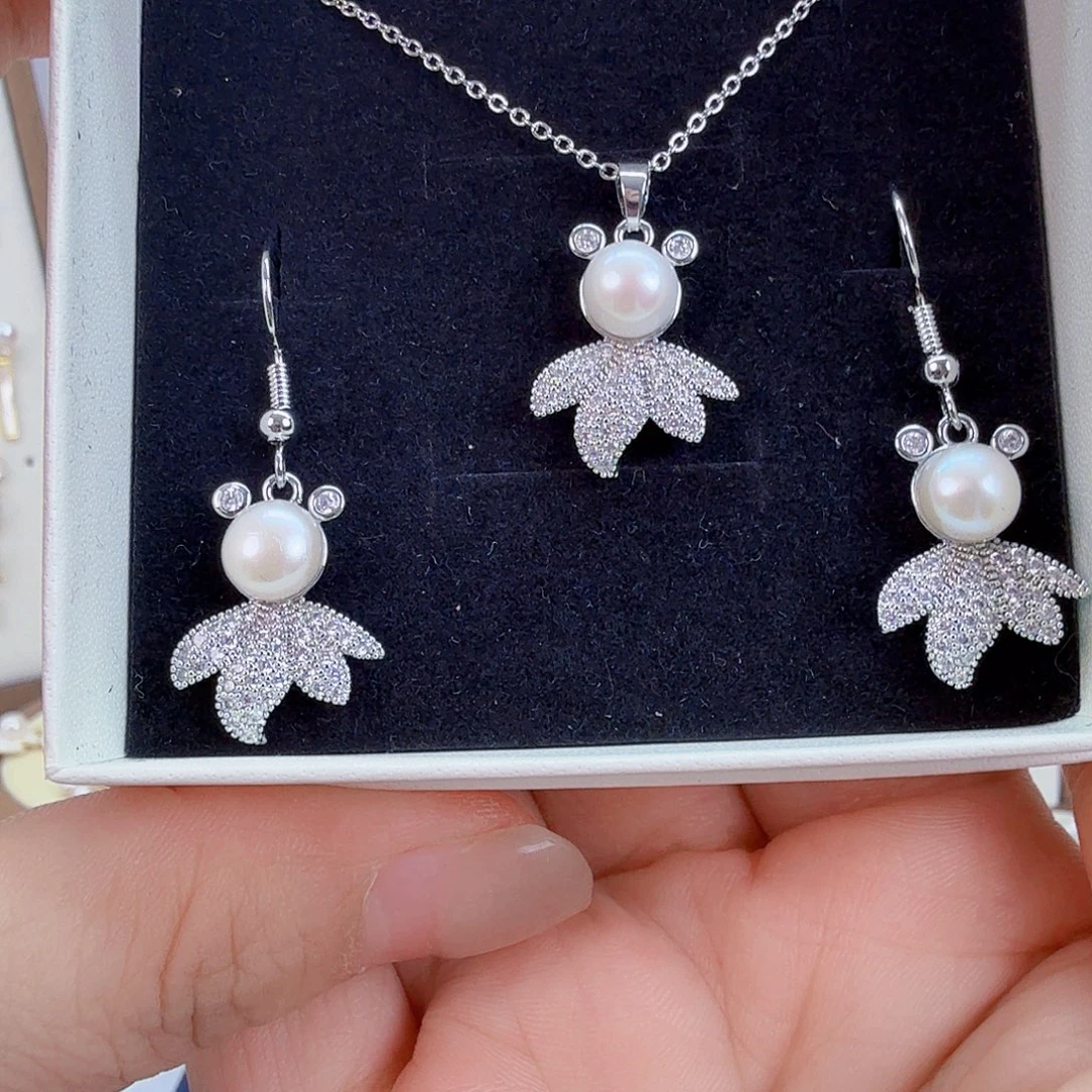 淡水珍珠未镶嵌耳饰