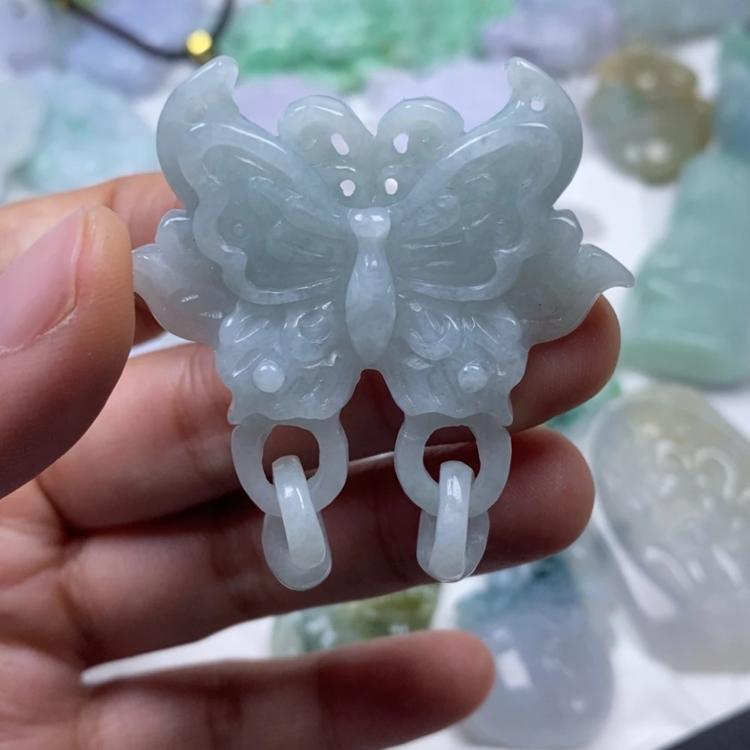 颈饰未镶嵌翡翠翡翠