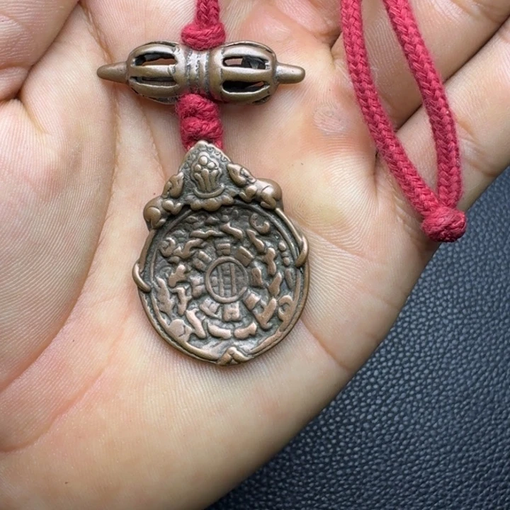 泥塑藏式风格九宫格..