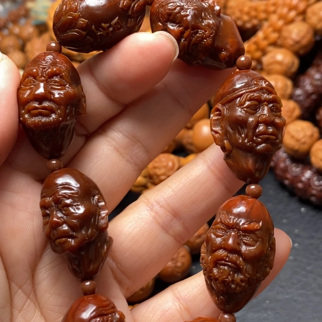 ****生猴头核桃手串橄榄