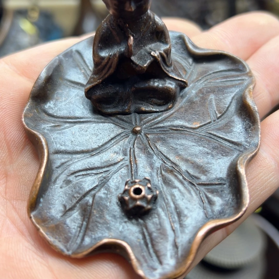 铜摆件欢迎欢迎你