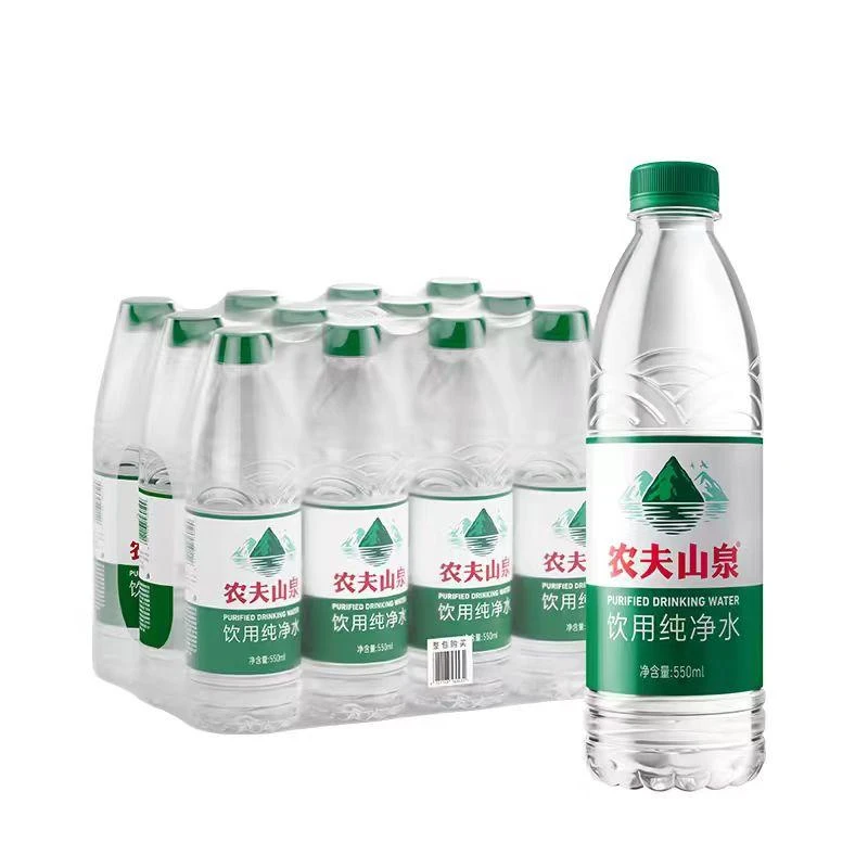 农夫山泉饮用纯净水550ml*12瓶/包