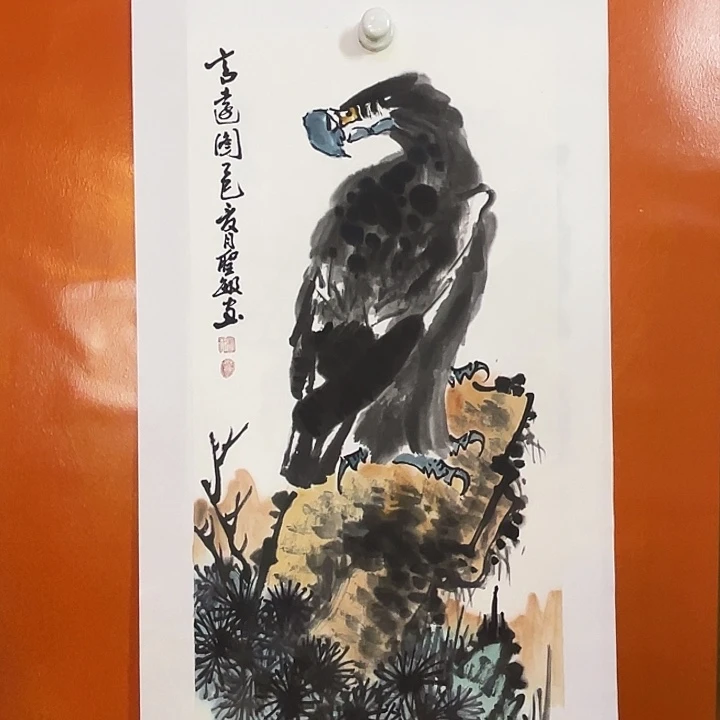 国画张圣敏先生纯手绘作品