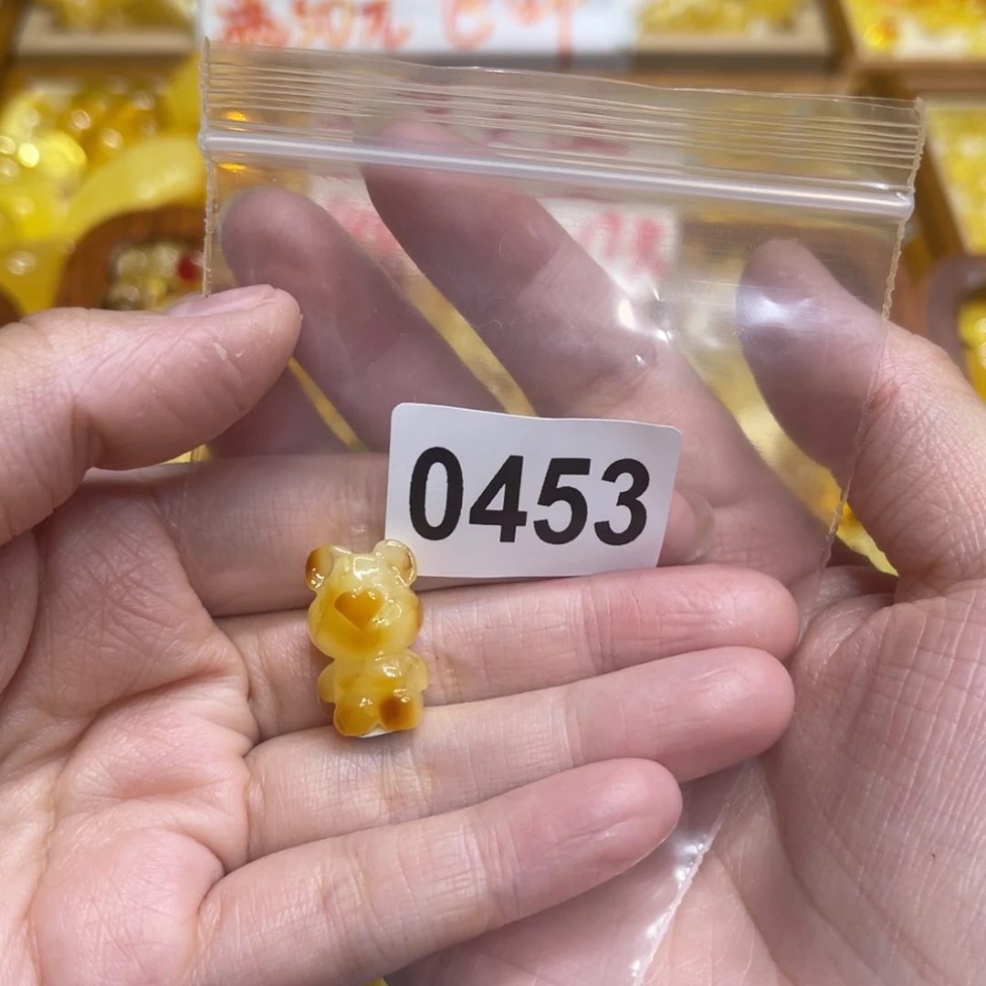 未镶嵌毛衣链琥珀蜜蜡