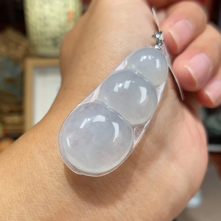 【闪购商品】颈饰18K金镶嵌翡翠59