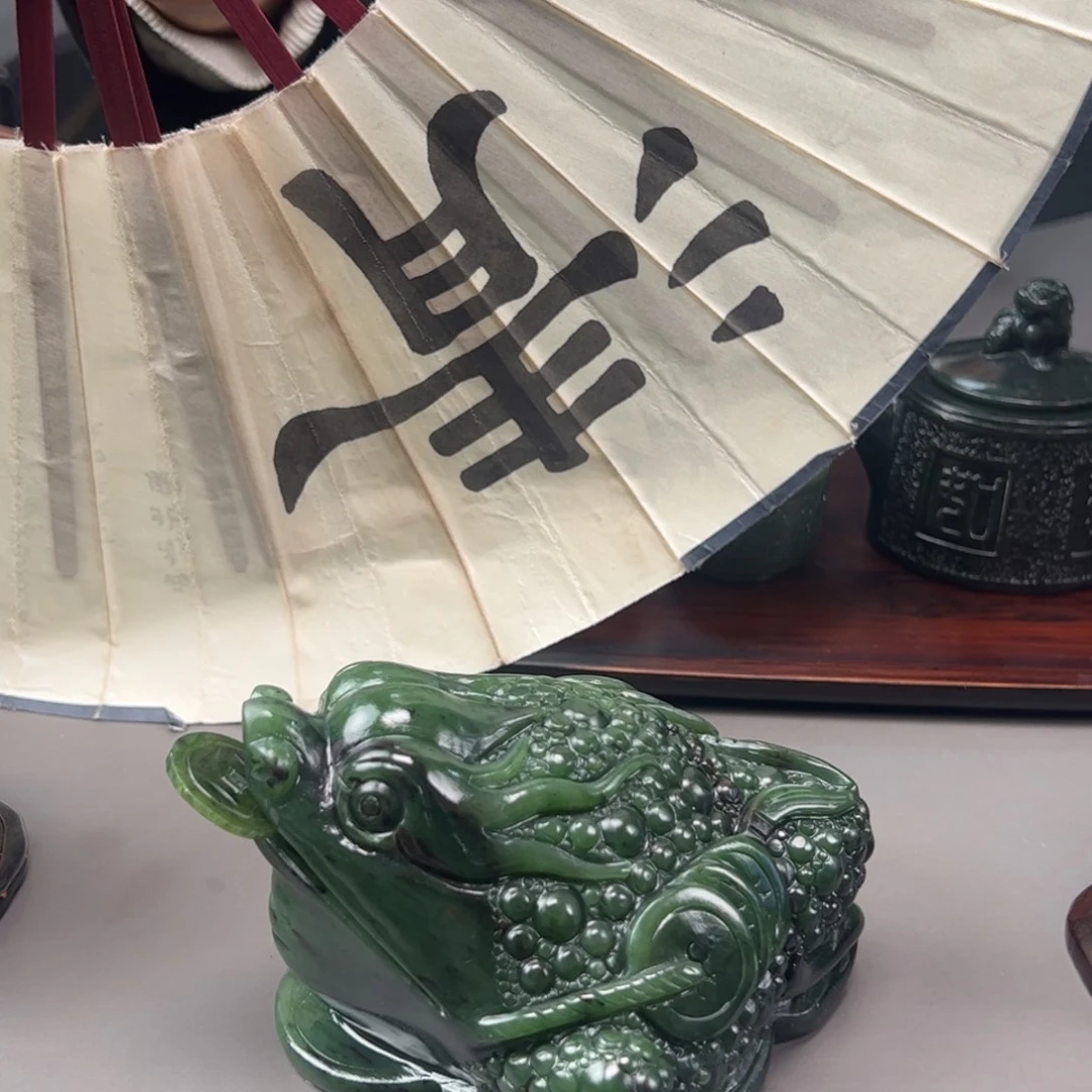 和田玉未镶嵌摆件