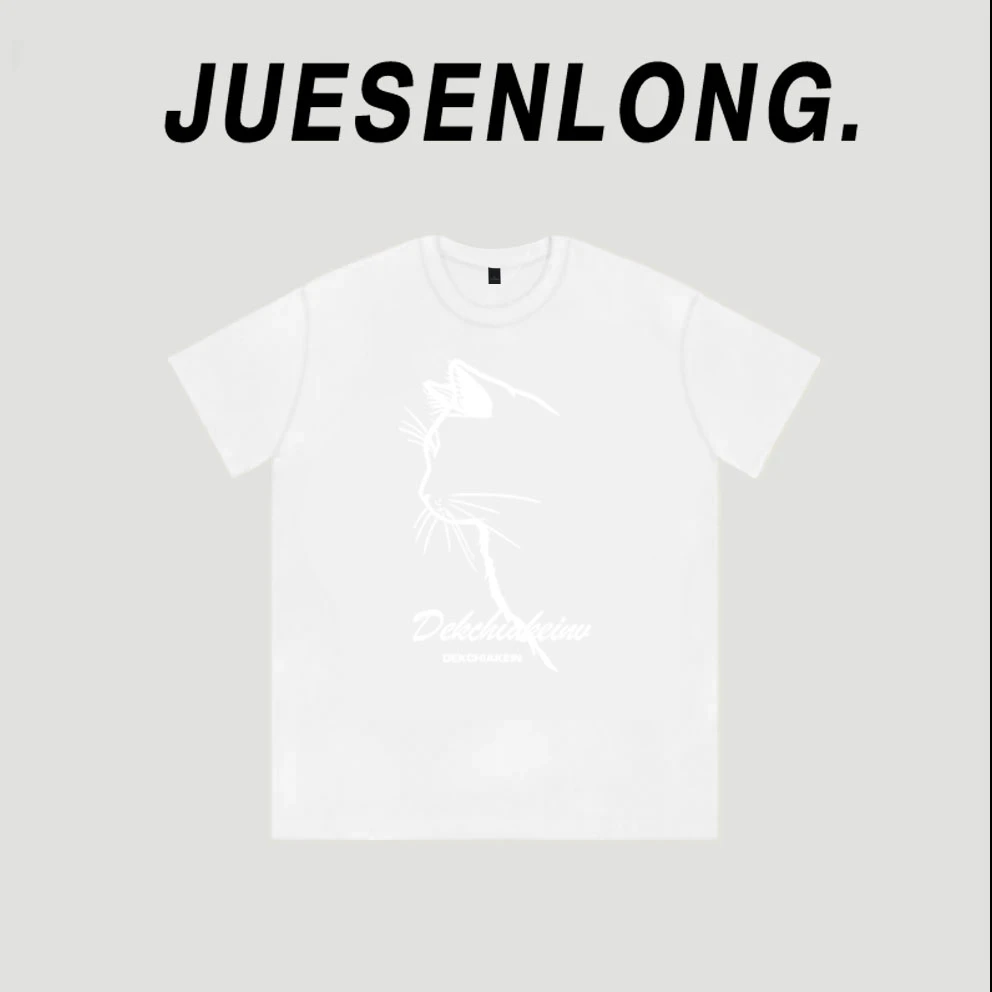 款45-设计感小众宽松港味时尚多巴胺穿搭短袖t恤