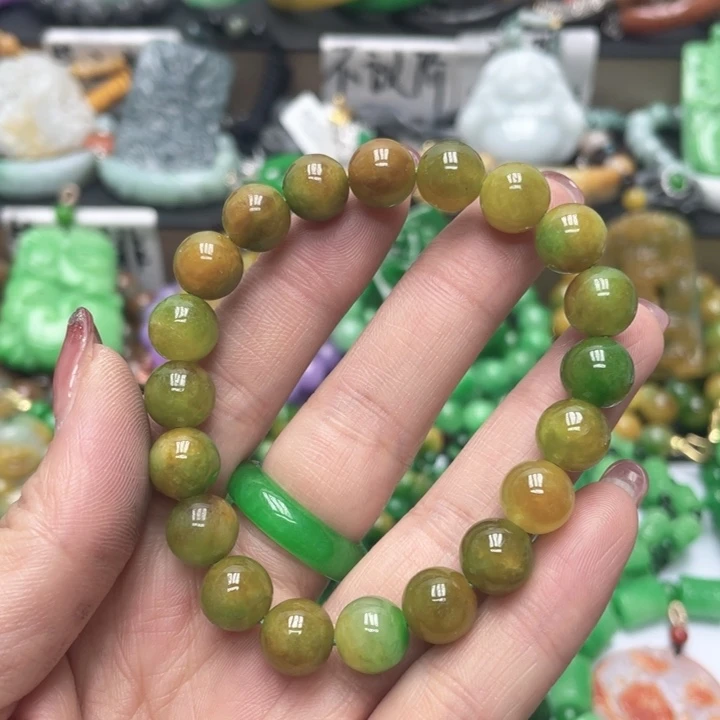 翡翠未镶嵌颈饰手链11